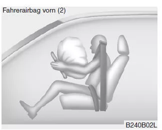Kia Sportage. Komponenten und Funktionen des SRS-Rückhaltesystems