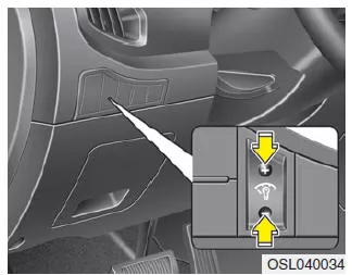 Kia Sportage. Armaturenbrettbeleuchtung (ausstattungsabhängig)