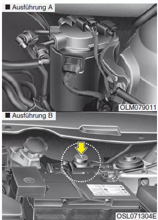 Kia Sportage. Kraftstofffilterpatrone ersetzen