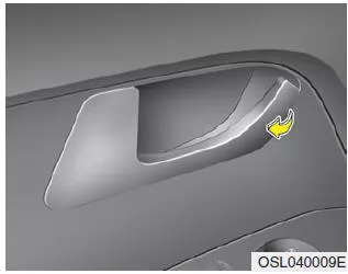 Kia Sportage. Türschlösser von innen bedienen