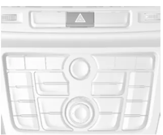 Opel Mokka. Warnblinker