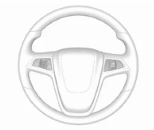 Opel Mokka. Fernbedienung am Lenkrad