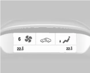 Opel Mokka. Elektronische Klimatisierungsautomatik