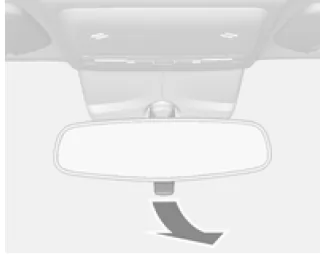 Opel Mokka. Innenspiegel