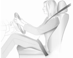 Opel Mokka. Sitzposition