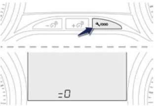Peugeot 2008. Rückstellung der Wartungsanzeige auf null