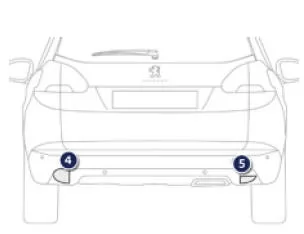 Peugeot 2008. Heckleuchten