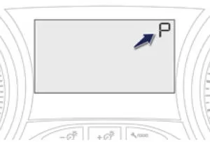 Peugeot 2008. Anzeigen im Kombiinstrument