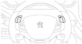 Peugeot 2008. Gangwechsel mit Handschaltung