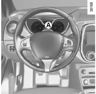 Renault Captur. Kontrolllampen