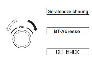 Mazda CX-3. Informationsanzeige des Bluetooth  - Audiogerätes