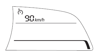 Mazda CX-3. Geschwindigkeitskonstanthalteranzeige*