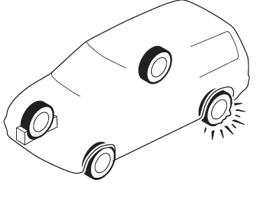 Mazda CX-3. Radwechsel (mit Reserverad)