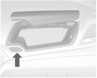 Opel Mokka. Ablage in der Instrumententafel