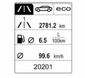 Opel Mokka. Driver Information Center