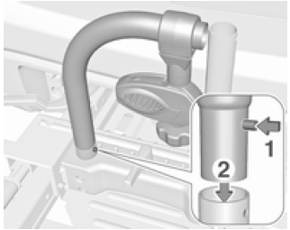Opel Mokka. Fahrradträger abmontieren