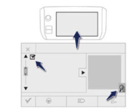 Peugeot 2008. Mit dem Touchscreen