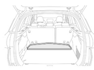 Peugeot 2008. Gepäckraumabdeckung