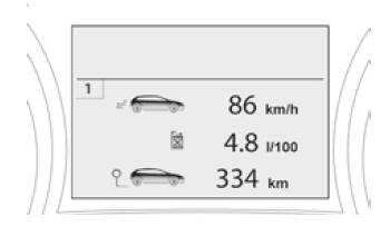 Peugeot 2008. Kombiinstrument