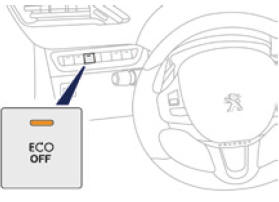 Peugeot 2008. Manuelle Deaktivierung