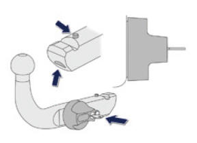 Peugeot 2008. B. Position entriegelt