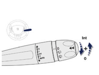 Peugeot 2008. Wischautomatik ausschalten