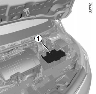 Renault Captur. Batterie 