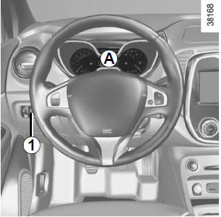 Renault Captur. Kontrolllampen