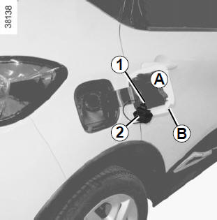 Renault Captur. Kraftstofftank 