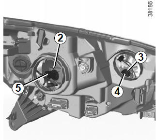 Renault Captur. Abblendlicht