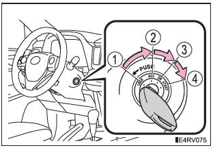 Ändern der Motorschalterstellungen